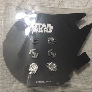 NEW in box Star Wars Earring Trio